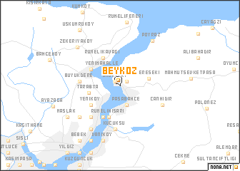 map of Beykoz