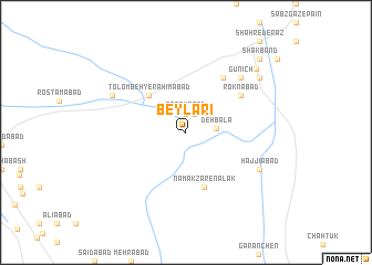 map of Beylarī