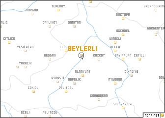 map of Beylerli