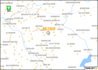 map of Bezaïr