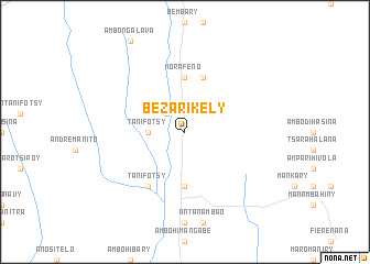 map of Bezarikely
