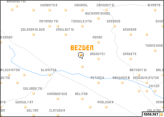 map of Bezden