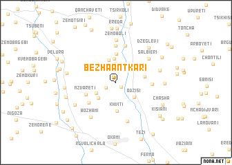 map of Bezhaantkari