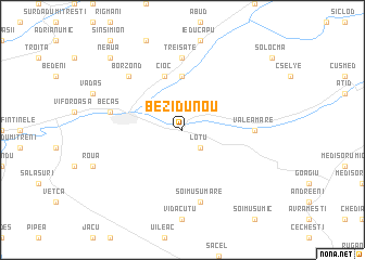 map of Bezidu Nou