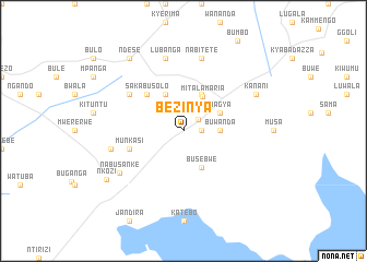 map of Bezinya