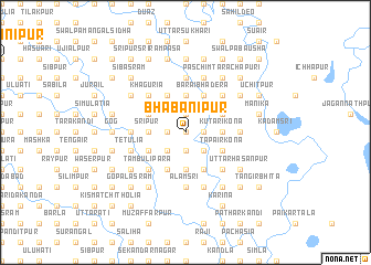 map of Bhabanipur