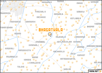 map of Bhagatwāla