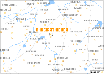 map of Bhagirathiguda