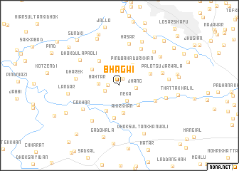 map of Bhagwi