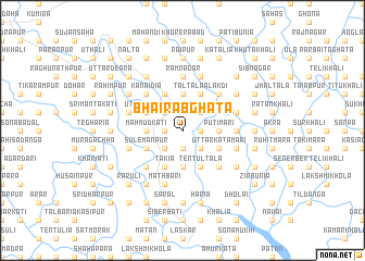 map of Bhairabghāta