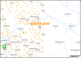 map of Bhaira Laihr