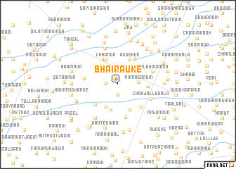 map of Bhāi Rauke