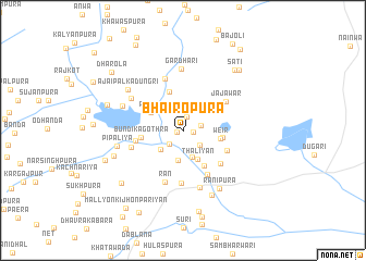 map of Bhairopura