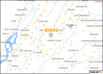 map of Bhairo