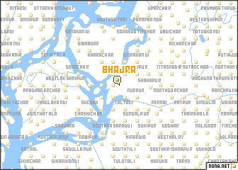 map of Bhājra