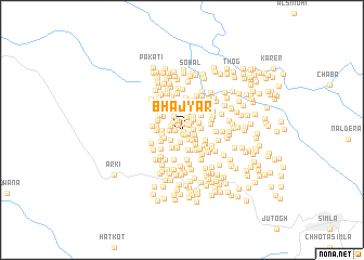 map of Bhajyār