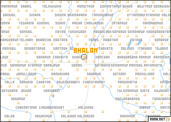 map of Bhalām