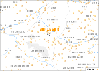 map of Bhalesar