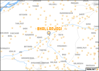 map of Bhallar Jogi
