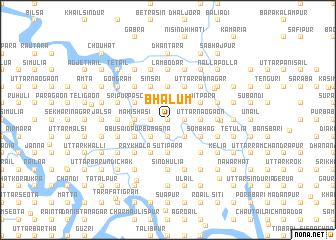 map of Bhālum