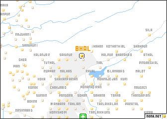 map of Bhal