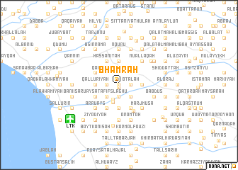 map of Bḩamrah
