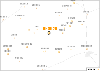 map of Bhamra