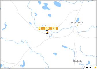 map of Bhandaria