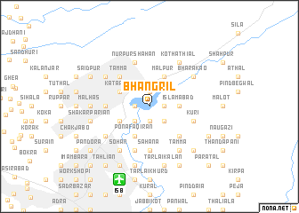 map of Bhangrīl