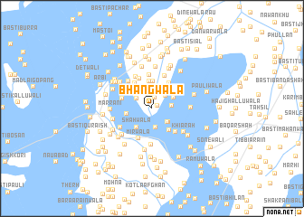 map of Bhangwāla