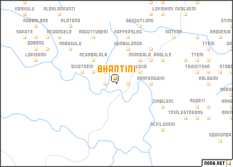 map of Bhantini