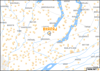 map of Bharāj