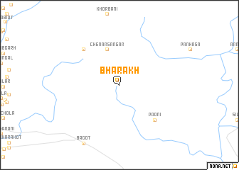 map of Bhārakh