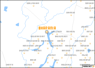 map of Bharania
