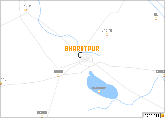 map of Bharatpur