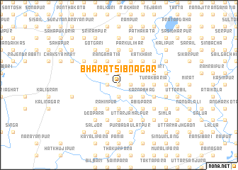 map of Bharat Sibnagar
