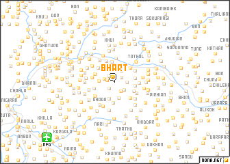 map of Bhart