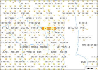 map of Bharua