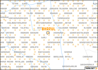 map of Bhārul