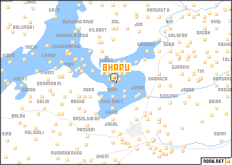 map of Bharu