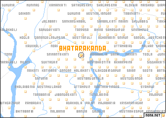 map of Bhātārākānda