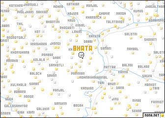 map of Bhāta