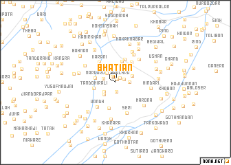 map of Bhatiān
