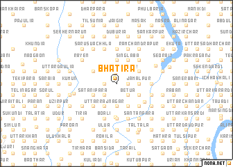 map of Bhātira