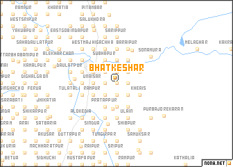 map of Bhātkeshar