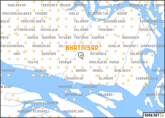 map of Bhātnisār