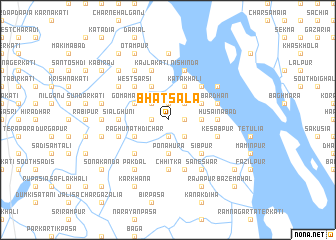 map of Bhātsāla