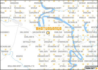 map of Bhātuādānga