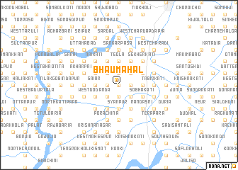 map of Bhāumahāl