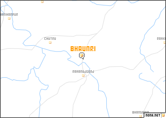 map of Bhaunri